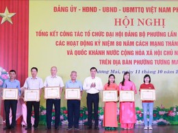 Tương Mai: Thể hiện rõ chính quyền gần dân, sát dân và vì nhân dân