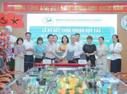 BVĐK Đức Giang: Hợp tác cùng phát triển, nâng cao chất lượng y tế cơ sở hướng tới sự hài lòng của người dân