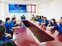 ĐOÀN PHƯỜNG HAI BÀ TRƯNG TỔ CHỨC HỘI NGHỊ LẦN THỨ I BAN CHẤP HÀNH KHÓA MỚI