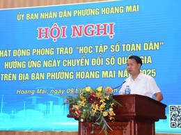 Hoàng Mai phát động phong trào “Học tập số toàn dân”