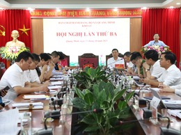 Hội nghị Ban Chấp hành Đảng bộ xã Quang Minh lần thứ Ba
