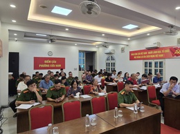 PHƯỜNG CỬA NAM TỔ CHỨC HỘI NGHỊ TRIỂN KHAI XÂY DỰNG, HOÀN THIỆN DỮ LIỆU ĐẤT ĐAI TRÊN ĐỊA BÀN PHƯỜNG