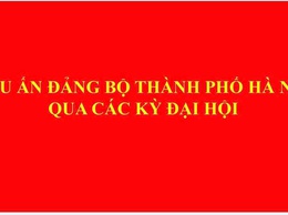 Dấu ấn Đảng bộ Thành phố Hà Nội qua các kỳ Đại hội