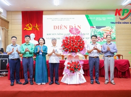 UBMTTQ xã Kiều Phú phối hợp tổ chức Diễn đàn Khuyến nông @ kết nối sản xuất và tiêu thụ sản phẩm nông nghiệp cho hội viên nông dân
