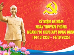 KỶ NIÊM 95 NĂM TRUYỀN THỐNG NGÀNH TỔ CHỨC XÂY DỰNG ĐẢNG (14/10/1930 – 14/10/2025)