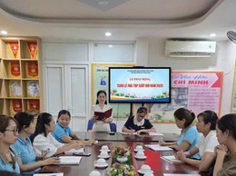 TRƯỜNG MẦM NON LĨNH NAM PHÁT ĐỘNG TUẦN LỄ HỌC TẬP SUỐT ĐỜI NĂM 2025