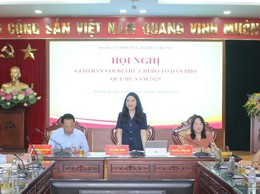 Đảng ủy phường Hai Bà Trưng đồng hành với cán bộ tổ dân phố, thực hiện mọi nhiệm vụ sát thực tiễn