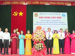 Gặp mặt kỷ niệm 95 năm thành lập Hội Nông dân Việt Nam (14/10/1930 – 14/10/2025) và Hội Liên hiệp Phụ nữ Việt Nam (20/10/1930 – 20/10/2025)