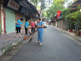 Phường Hai Bà Trưng duy trì công tác tổng vệ sinh môi trường sáng thứ 7 hàng tuần