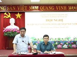 Xã Thường Tín xét duyệt nam công dân trong độ tuổi gọi nhập ngũ năm 2026.