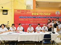 Trạm Y tế phường Đống Đa chủ động phòng bệnh – Nâng cao sức khỏe cộng đồng