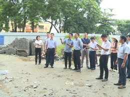 Thường trực HĐND xã Phúc Lộc giám sát thực tế việc thực hiện các dự án trên địa bàn xã