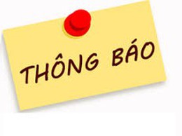 Thông báo về khoá đào tạo dài hạn 