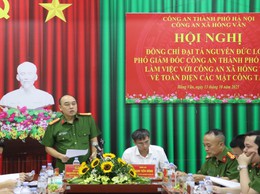 CATP ĐÁNH GIÁ TOÀN DIỆN CÔNG TÁC CÔNG AN CƠ SỞ SAU THỜI GIAN TRIỂN KHAI MÔ HÌNH TỔ CHỨC MỚI