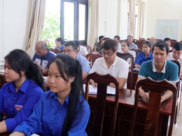 Trần Phú: tổ chức hội nghị kiểm điểm tiến độ chiến dịch làm giàu, làm sạch cơ sở dữ liệu đất đai trên địa bàn xã