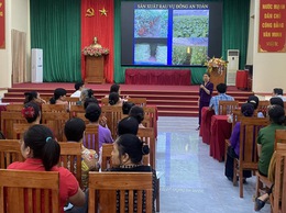 Hồng Sơn phối hợp tập huấn nâng cao kiến thức kỹ thuật trồng cây vụ đông mang lại giá trị kinh tế cao