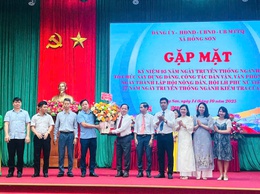 Kỷ niệm 95 năm ngành xây dựng Đảng, Văn phòng cấp ủy và 77 năm ngày thành lập ngành Kiểm tra Đảng