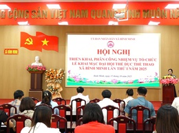 Bình Minh triển khai kế hoạch tổ chức Đại hội Thể dục Thể thao xã lần thứ I