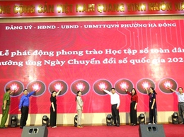 Chuyển đổi số- vì phường Hà Đông phát triển bền vững