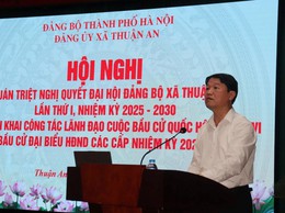 Đảng bộ xã Thuận An quán triệt Nghị quyết Đại hội Đảng bộ xã lần thứ I, nhiệm kỳ 2025- 2030 và triển khai công tác lãnh đạo cuộc bầu cử Quốc hội khóa XVI và bầu cử Đại biểu HĐND các cấp nhiệm kỳ 2026- 2031