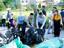 Ủy ban MTTQ Việt Nam xã Phú Xuyên: Duy trì hiệu quả phong trào ''Cuối tuần xanh''
