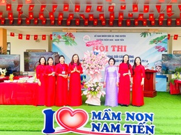 Trường Mầm non Nam Tiến tổ chức Hội thi “Nhân viên nuôi dưỡng giỏi”cấp trường năm học 2025–2026