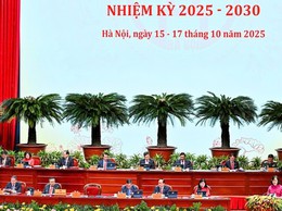 Khai mạc trọng thể Đại hội đại biểu Đảng bộ thành phố Hà Nội lần thứ XVIII, nhiệm kỳ 2025-2030