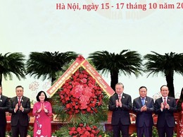 Khai mạc trọng thể Đại hội đại biểu Đảng bộ thành phố Hà Nội lần thứ XVIII, nhiệm kỳ 2025-2030