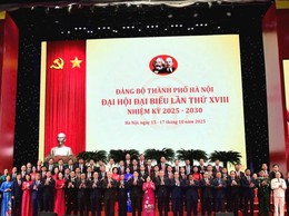 Đồng chí Bùi Thị Minh Hoài trúng cử Ban Chấp hành Đảng bộ thành phố Hà Nội khóa XVIII với số phiếu cao nhất