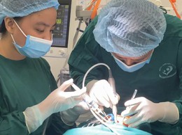 Bệnh viện Nhi Hà Nội điều trị sâu răng dưới gây mê cho trẻ