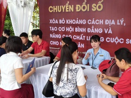 Xã Đoài Phương tổ chức Ngày hội Chuyển đổi số năm 2025