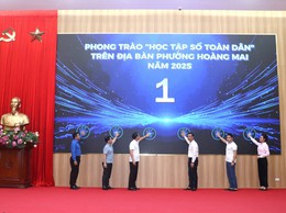 Phường Hoàng Mai đẩy mạnh chuyển đổi số – Chung tay xây dựng Thủ đô thông minh, hiện đại