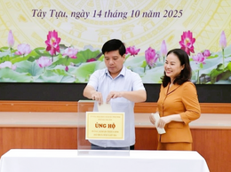 Phường Tây Tựu hưởng ứng Tháng cao điểm “Vì người nghèo” năm 2025