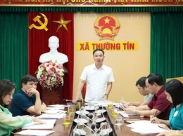 Họp ban chỉ đạo ban tổ chức Đại hội TDTT xã lần I