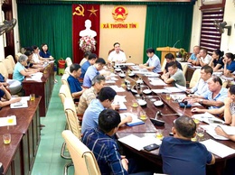 Xã Thường Tín kiên quyết xử lý nghiêm các vi phạm về đất đai, trật tự xây dựng