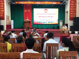 Uỷ ban MTTQ xã Hồng Sơn tổ chức Hội nghị lần thứ 2 góp ý Chương trình hành động, Quy chế hoạt động toàn khoá và triển khai nhiệm vụ Quý IV