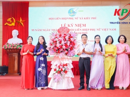 Hội LHPN xã Kiều Phú kỷ niệm 95 năm ngày thành lập Hội Liên hiệp Phụ nữ Việt Nam 20/10