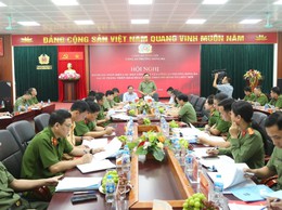 Lãnh đạo Công an thành phố Hà Nội kiểm tra, làm việc tại Công an phường Đống Đa