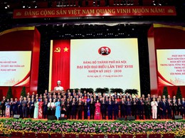 ĐOÀN ĐẠI BIỂU XÃ LIÊN MINH THAM DỰ ĐẠI HỘI ĐẢNG BỘ THÀNH PHỐ HÀ NỘI