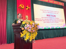 HỘI CỰU CHIẾN BINH XÃ PHÚC SƠN TỔ CHỨC HỘI NGHỊ BAN CHẤP HÀNH MỞ RỘNG ĐÁNH GIÁ CÔNG TÁC QUÝ III, TRIỂN KHAI NHIỆM VỤ QUÝ IV NĂM 2025