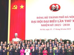 Ra mắt Ban Chấp hành Đảng bộ thành phố Hà Nội khóa XVIII