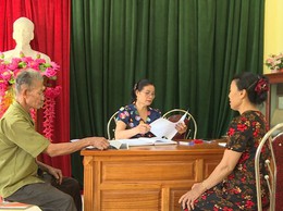 Hỗ trợ lưu động về lĩnh vực đất đai đối với cá nhân, hộ gia đình trên địa bàn xã Phúc Lộc