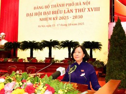Đại hội Đảng bộ thành phố Hà Nội lần thứ 18 tiến hành phiên trù bị