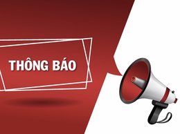Thông báo niêm yết công khai hồ sơ