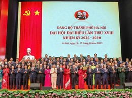 Đại hội đại biểu Đảng bộ Thành phố Hà Nội lần thứ XVIII, nhiệm kỳ 2025 - 2030 thành công tốt đẹp