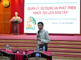 Sơn Tây tập huấn quản lý, sử dụng và phát triển tài sản trí tuệ gắn với du lịch Sơn Tây