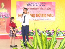 Trường Tiểu học Vân Nam tổ chức chương trình giáo dục kỹ năng sống 