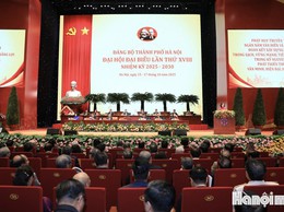 Tóm tắt Báo cáo chính trị trình Đại hội đại biểu Đảng bộ thành phố Hà Nội lần thứ XVIII