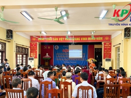 UBND xã Kiều Phú tổ chức hội nghị tập huấn, phổ biến kiến thức an toàn thực phẩm, bảo vệ sức khoẻ cho người tiêu dùng