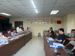 Ban Kinh tế - Ngân sách phường Kiến Hưng giám sát công tác quản lý, vận hành và PCCC tòa nhà chung cư Sông Nhuệ TDP 15 phường Kiến Hưng